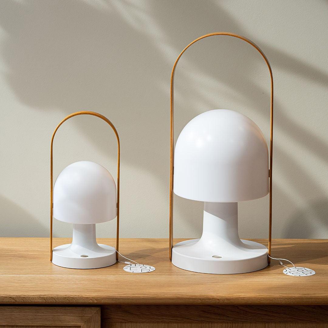 Portable Glass Charging Table Lamp - Vakkerlight