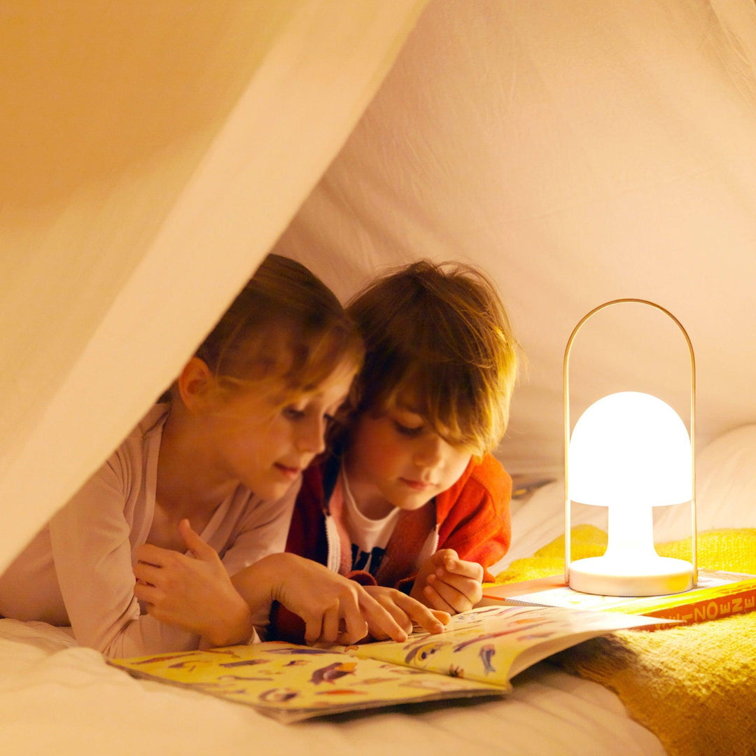 Portable Glass Charging Table Lamp - Vakkerlight