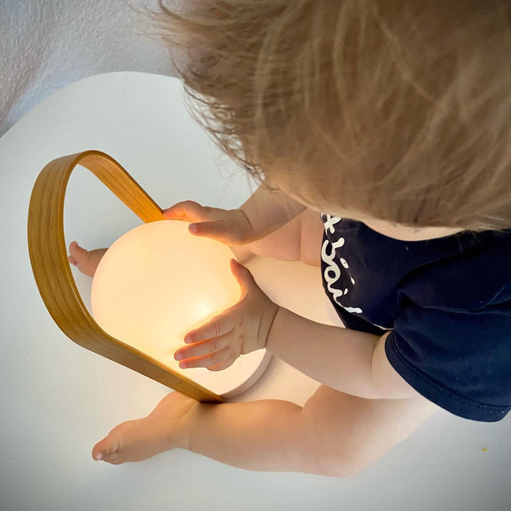 Portable Glass Charging Table Lamp - Vakkerlight