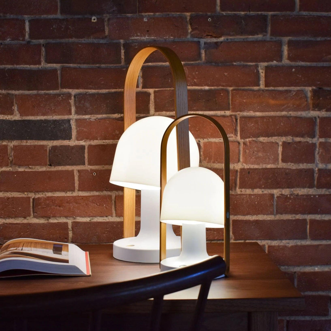 Portable Glass Charging Table Lamp - Vakkerlight