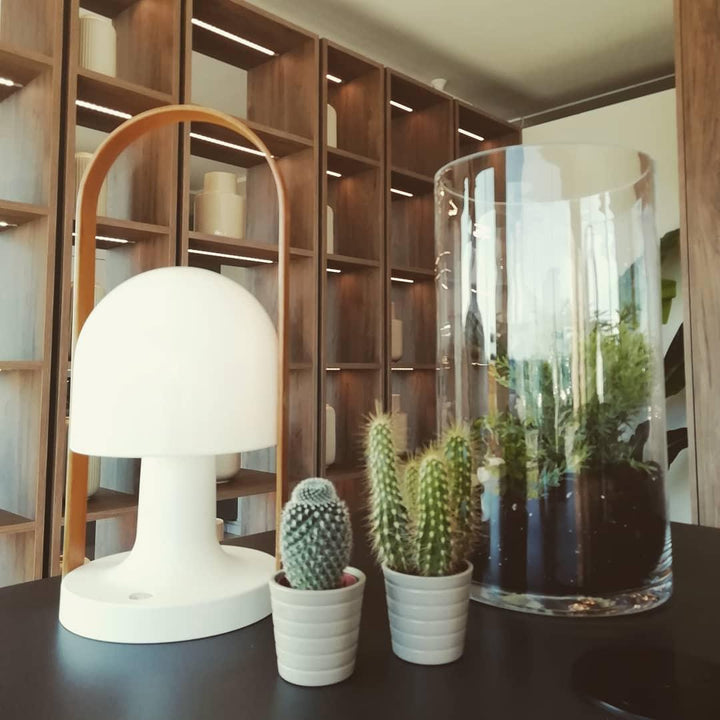 Portable Glass Charging Table Lamp - Vakkerlight