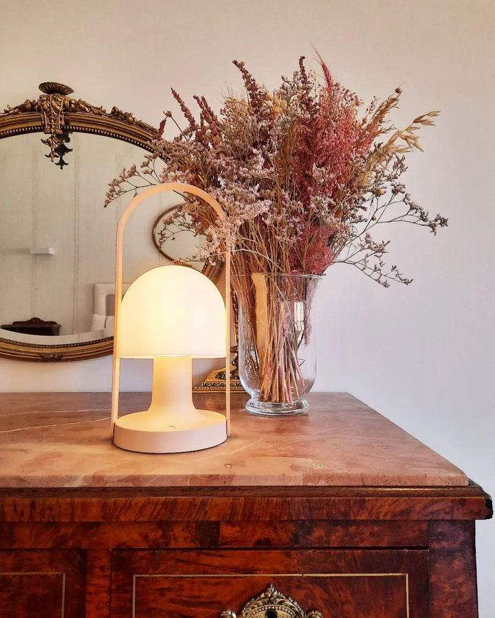 Portable Glass Charging Table Lamp - Vakkerlight