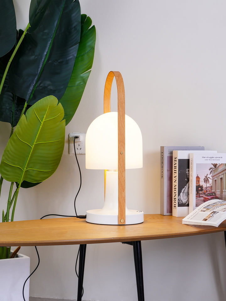 Portable Glass Charging Table Lamp - Vakkerlight