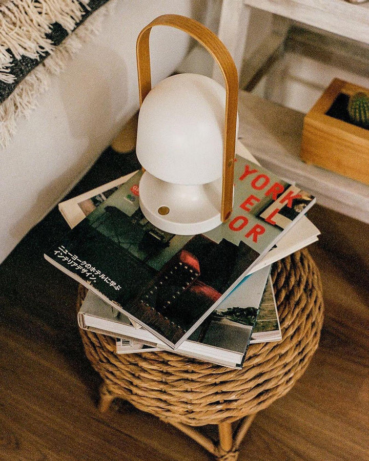 Portable Glass Charging Table Lamp - Vakkerlight