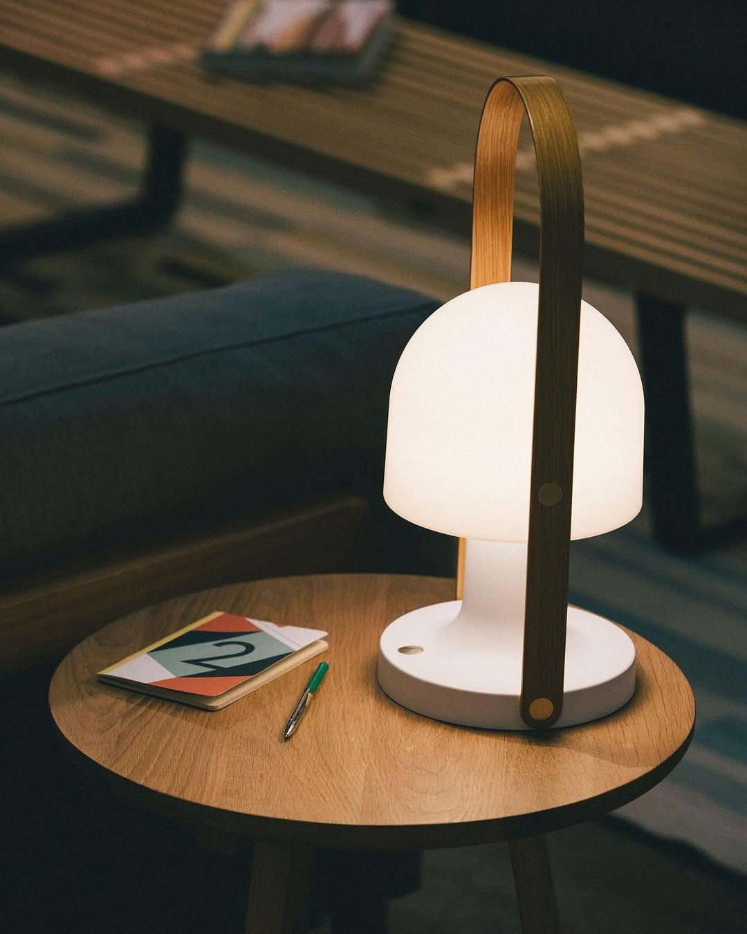 Portable Glass Charging Table Lamp - Vakkerlight