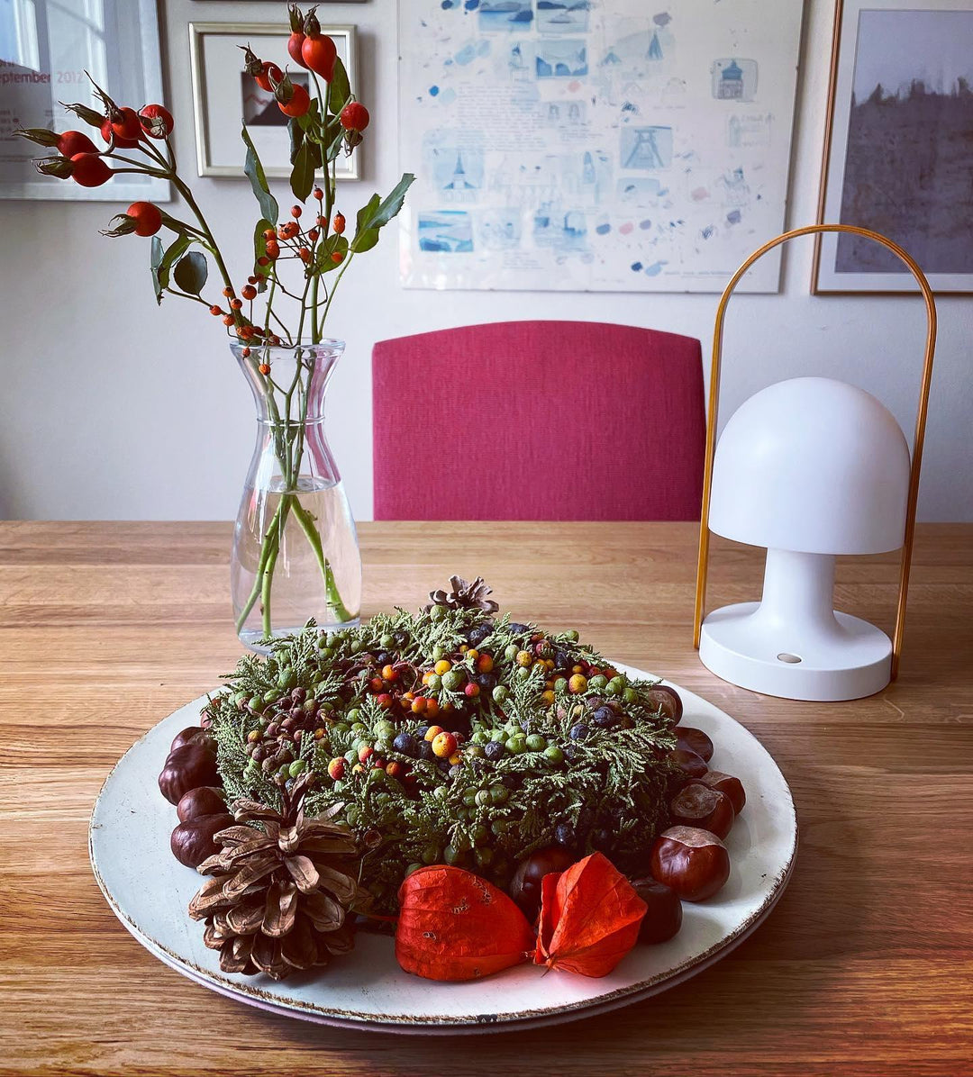 Portable Glass Charging Table Lamp - Vakkerlight