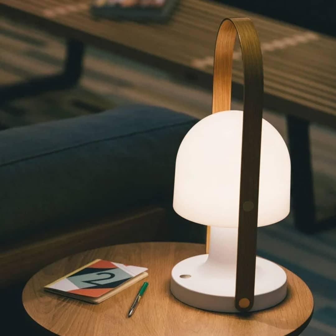 Portable Glass Charging Table Lamp - Vakkerlight