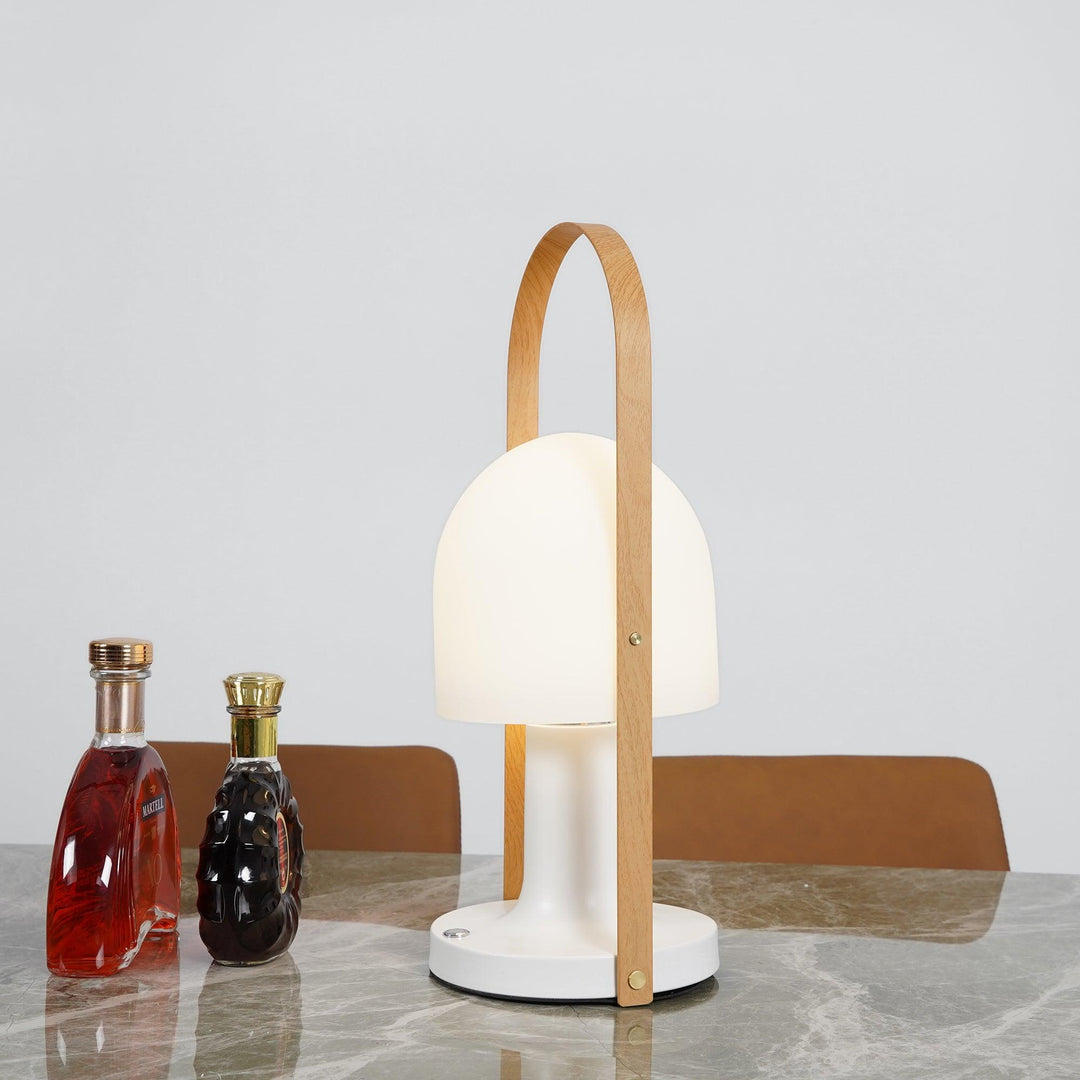 Portable Glass Charging Table Lamp - Vakkerlight