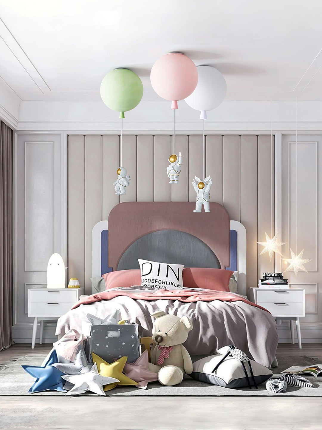 Frosted Balloon Ceiling Light - Vakkerlight