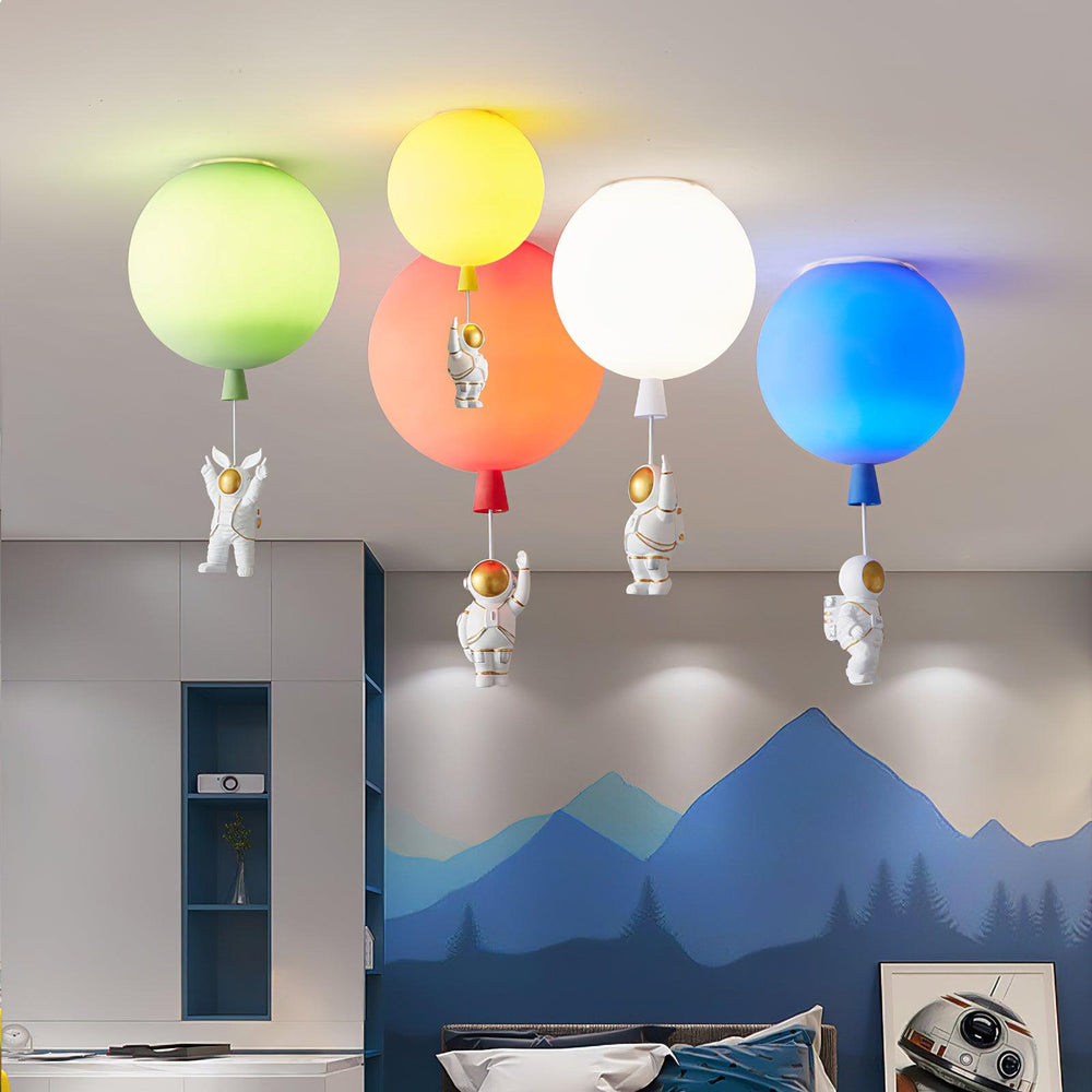 Frosted Balloon Ceiling Light - Vakkerlight