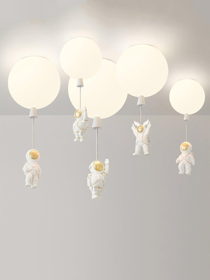 Frosted Balloon Ceiling Light - Vakkerlight