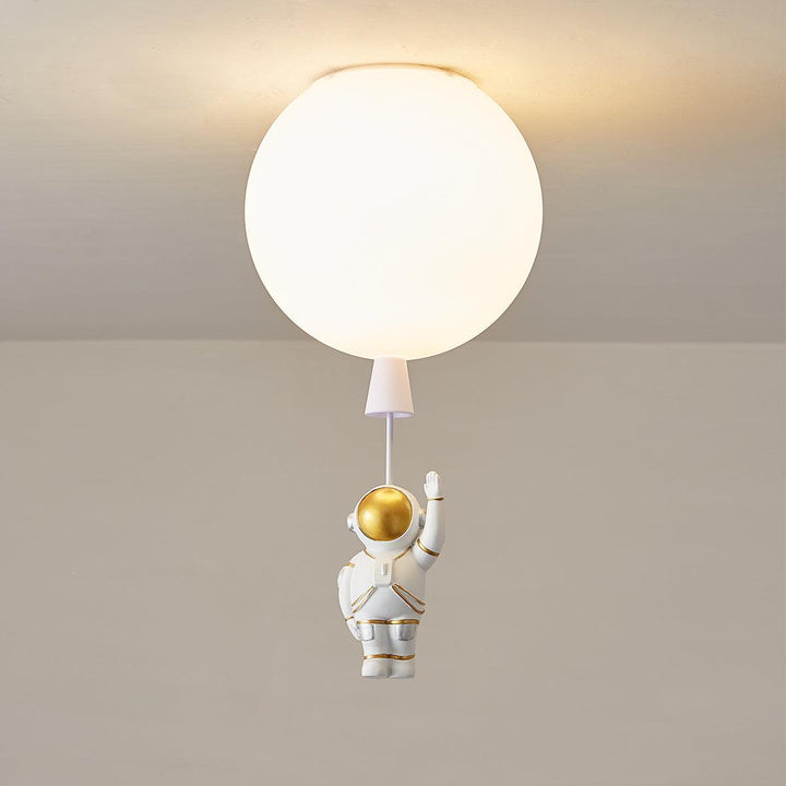 Frosted Balloon Ceiling Light - Vakkerlight