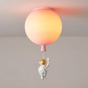 Frosted Balloon Ceiling Light - Vakkerlight