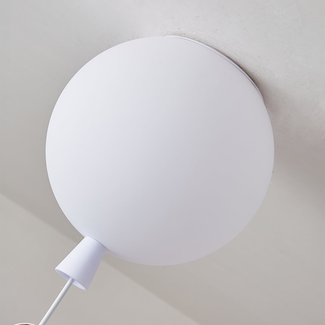 Frosted Balloon Ceiling Light - Vakkerlight