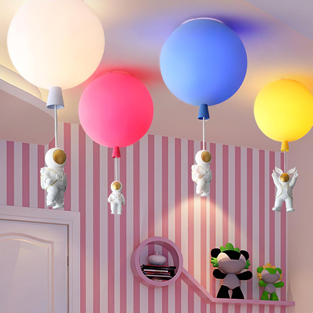 Frosted Balloon Ceiling Light - Vakkerlight