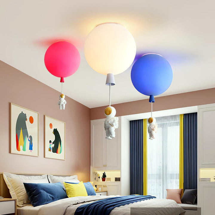 Frosted Balloon Ceiling Light - Vakkerlight