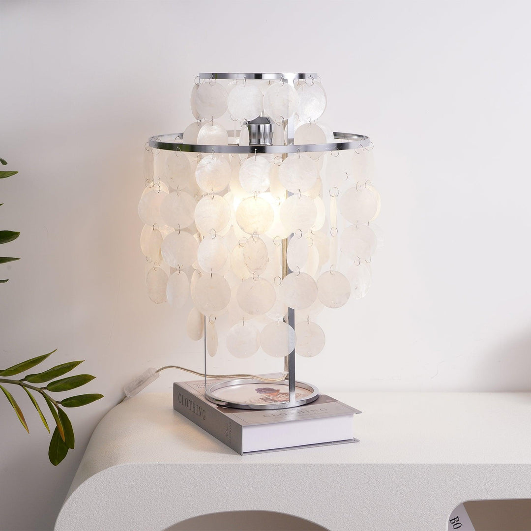 Round Shell Table Lamp - Vakkerlight