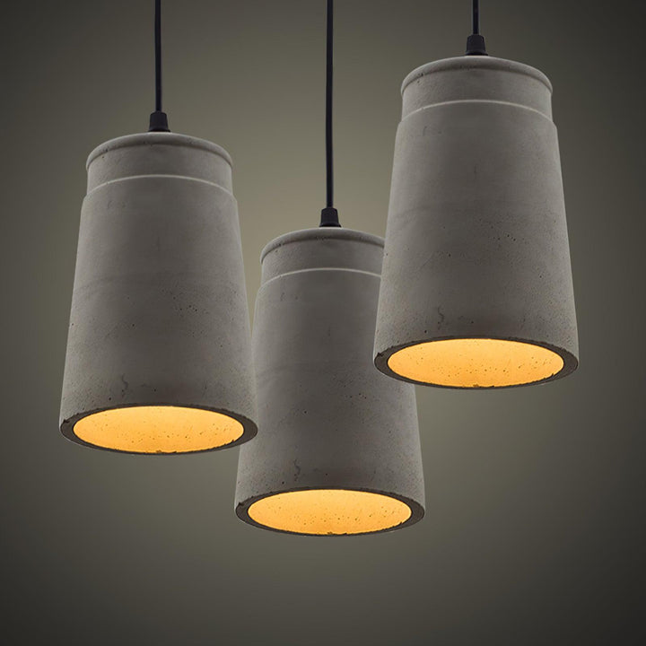 Georgia Cement Pendant Light - Vakkerlight
