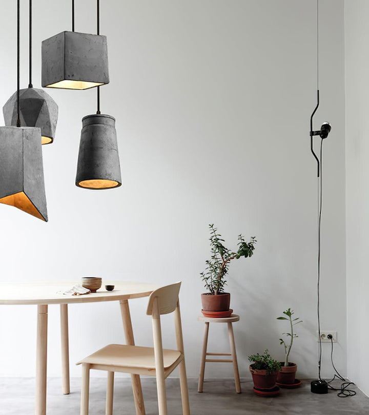 Georgia Cement Pendant Light - Vakkerlight