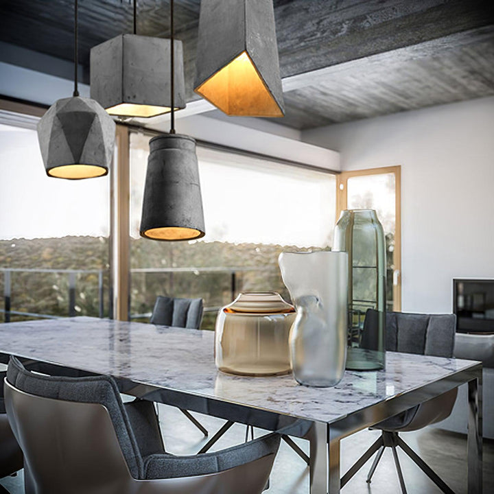 Georgia Cement Pendant Light - Vakkerlight