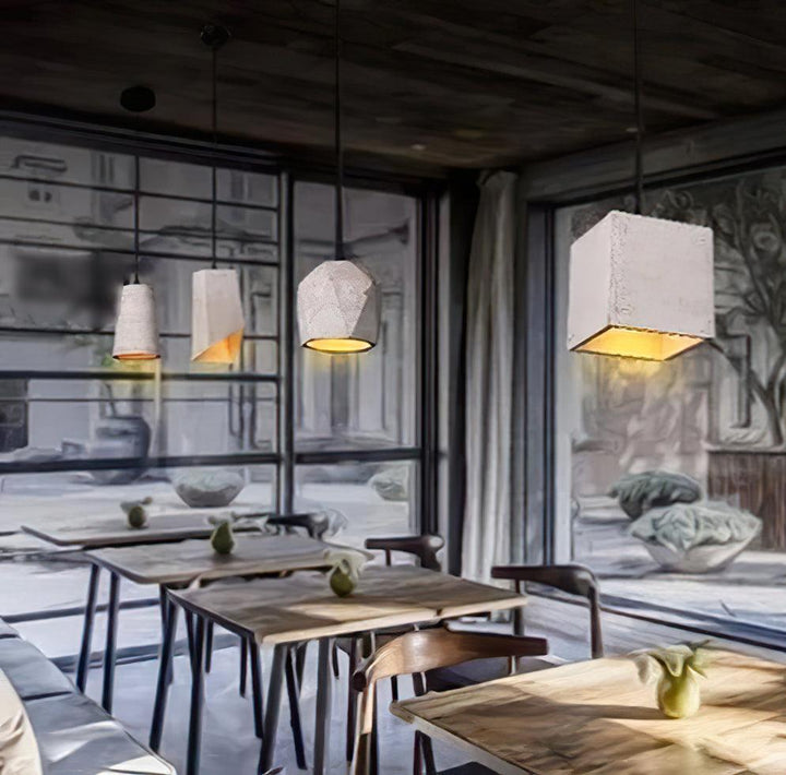 Georgia Cement Pendant Light - Vakkerlight