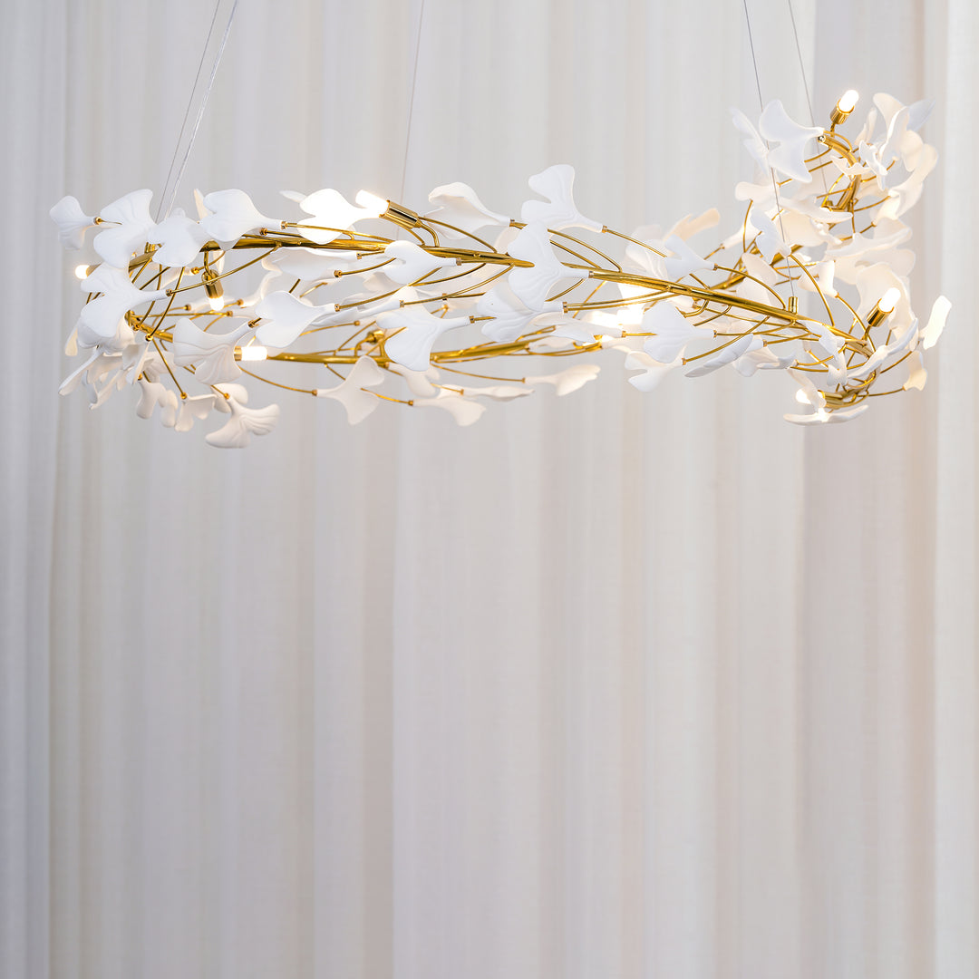 Gingko Chandelier U - Vakkerlight