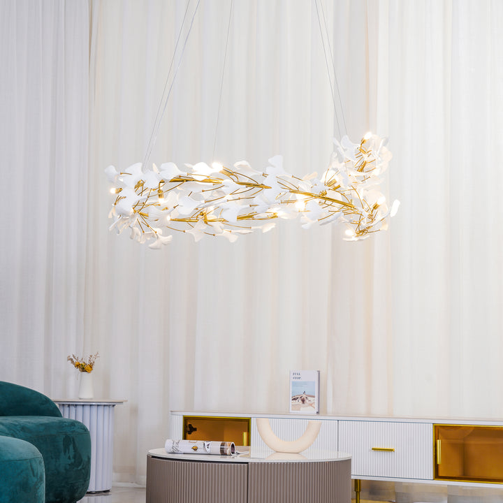 Gingko Chandelier U - Vakkerlight