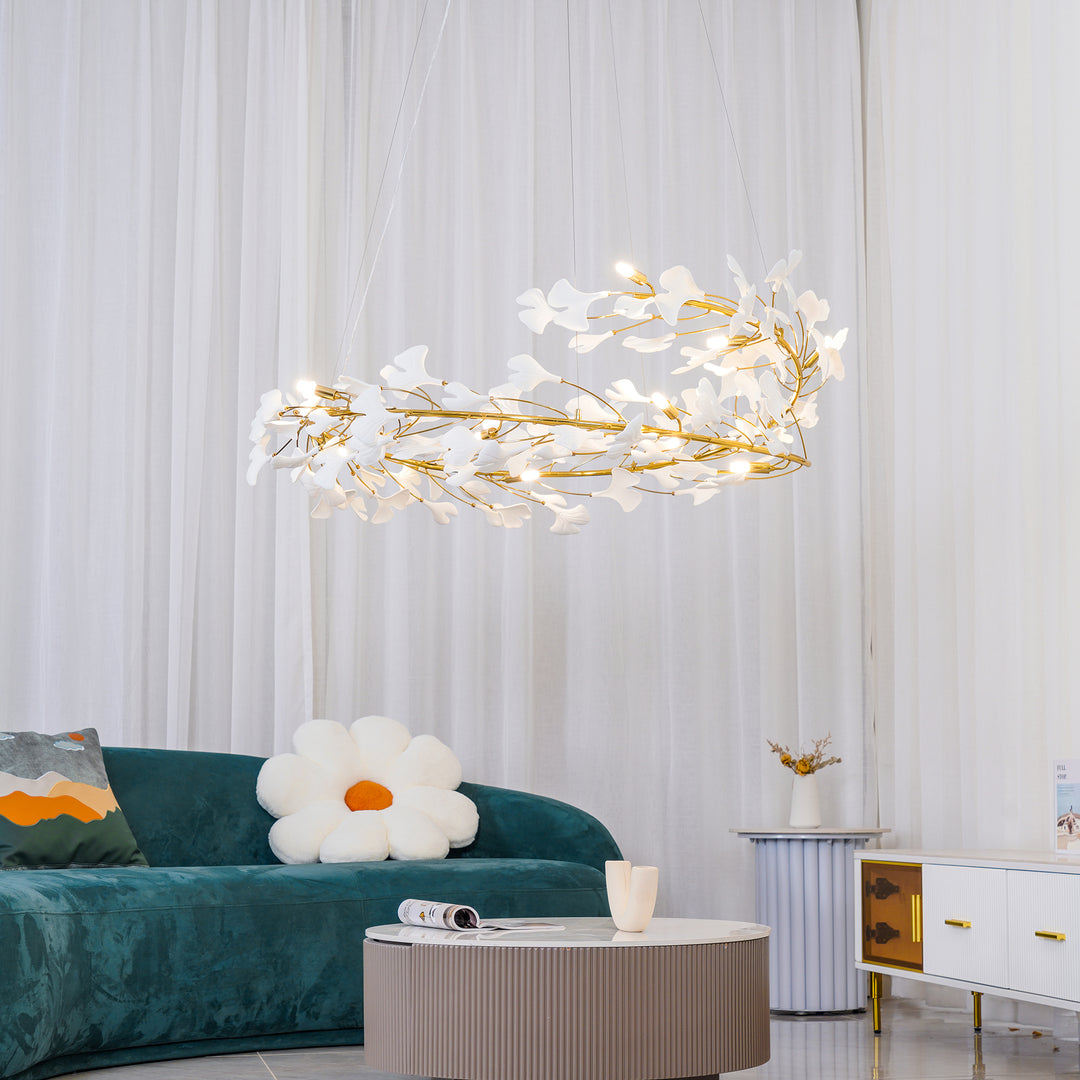 Gingko Chandelier U - Vakkerlight