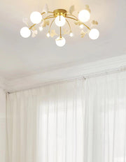Ginkgo Glass Ceiling Lamp - Vakkerlight