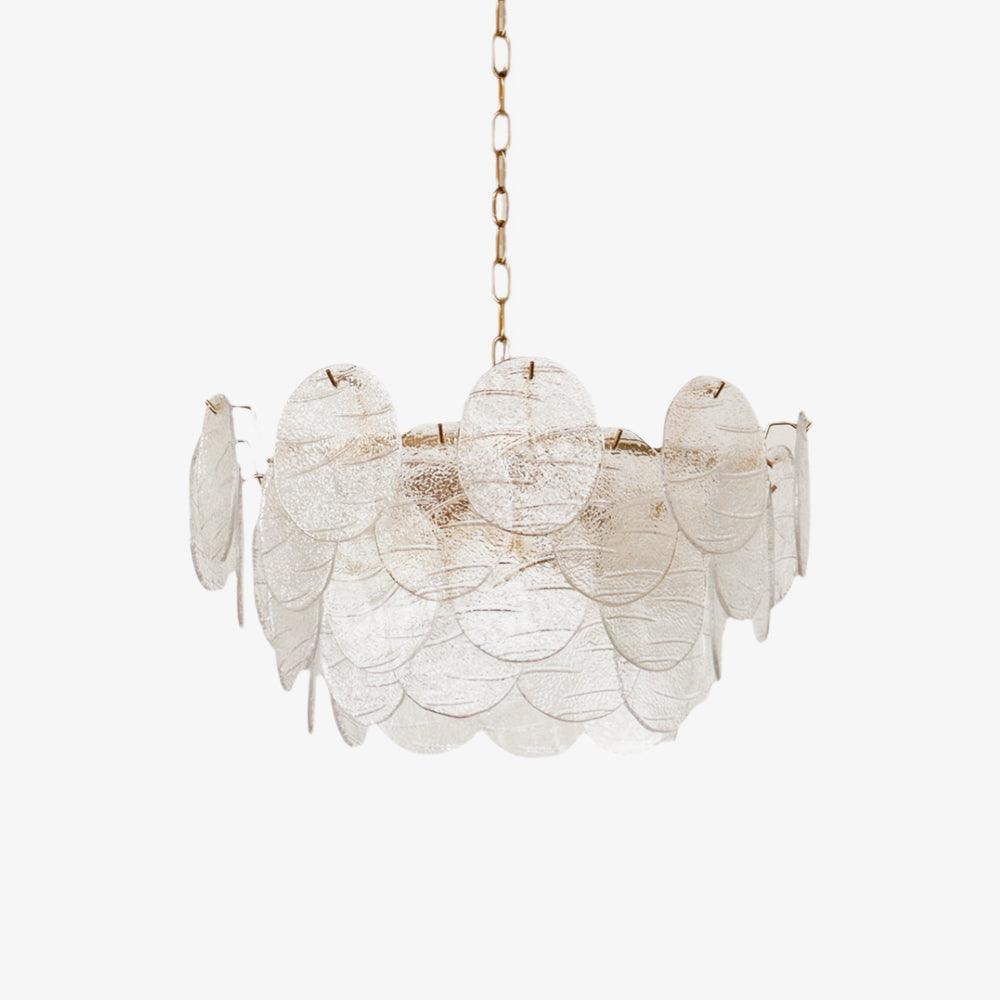 Glass Disc Chandelier - Vakkerlight