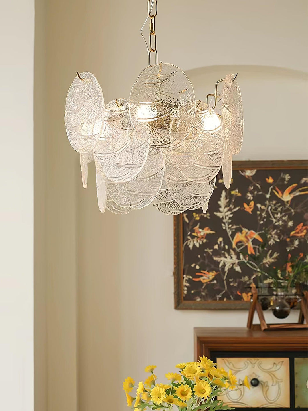 Glass Disc Chandelier - Vakkerlight