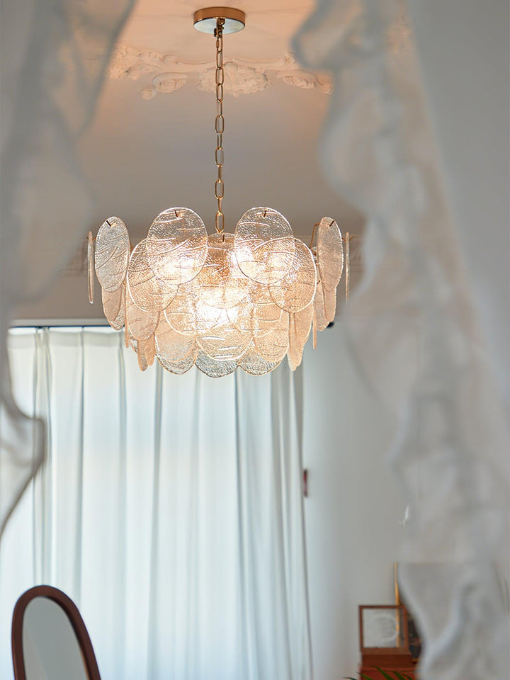 Glass Disc Chandelier - Vakkerlight