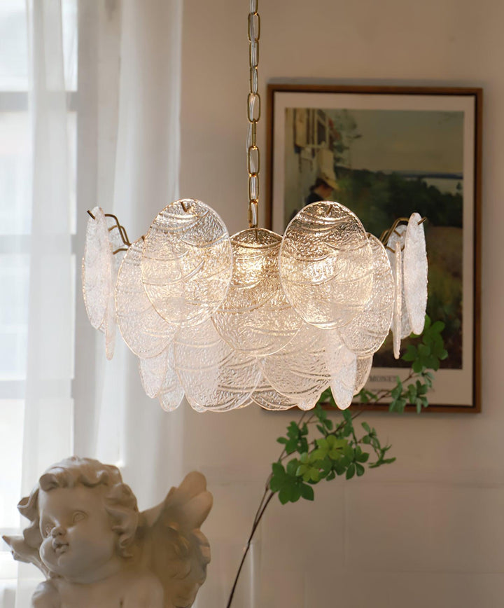 Glass Disc Chandelier - Vakkerlight