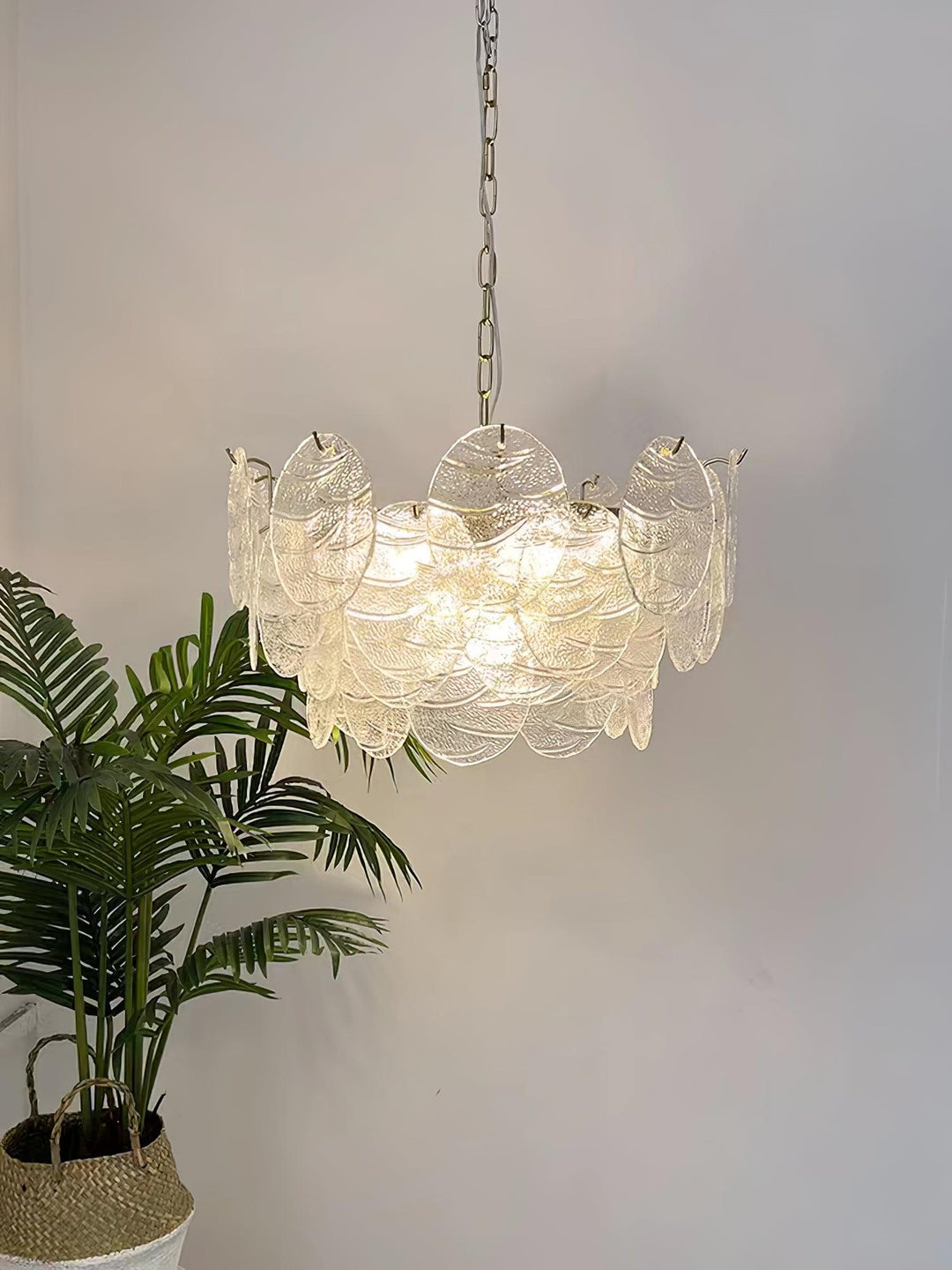 Glass Disc Chandelier - Vakkerlight