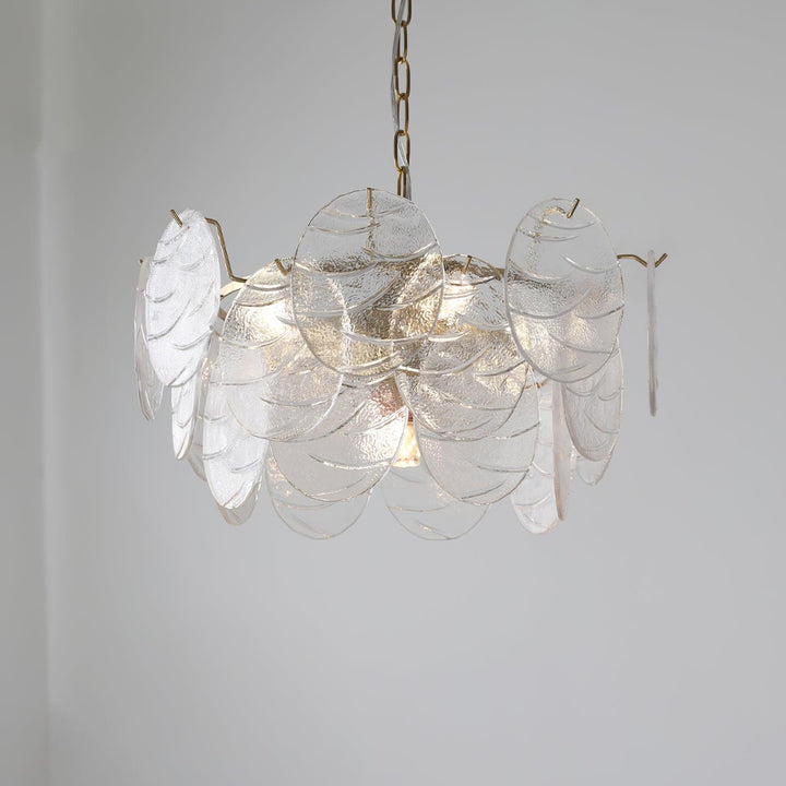 Glass Disc Chandelier - Vakkerlight