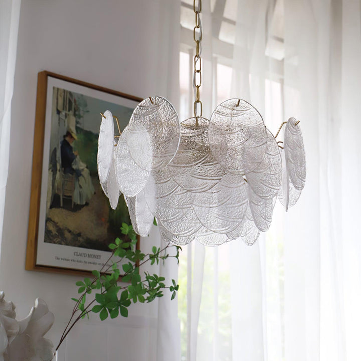 Glass Disc Chandelier - Vakkerlight