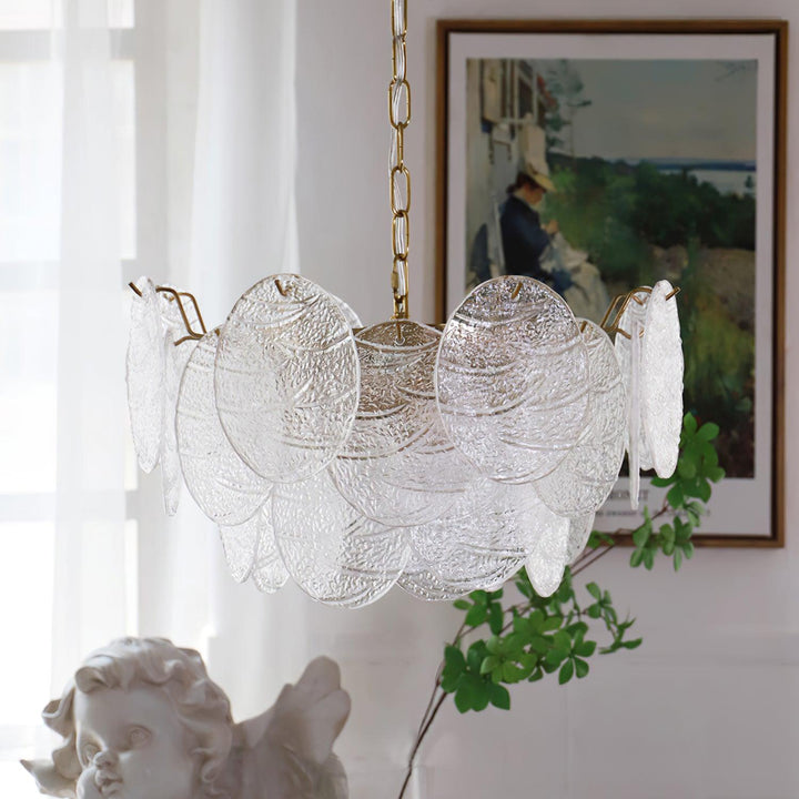 Glass Disc Chandelier - Vakkerlight