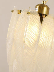 Glass Feather Pendant Light - Vakkerlight