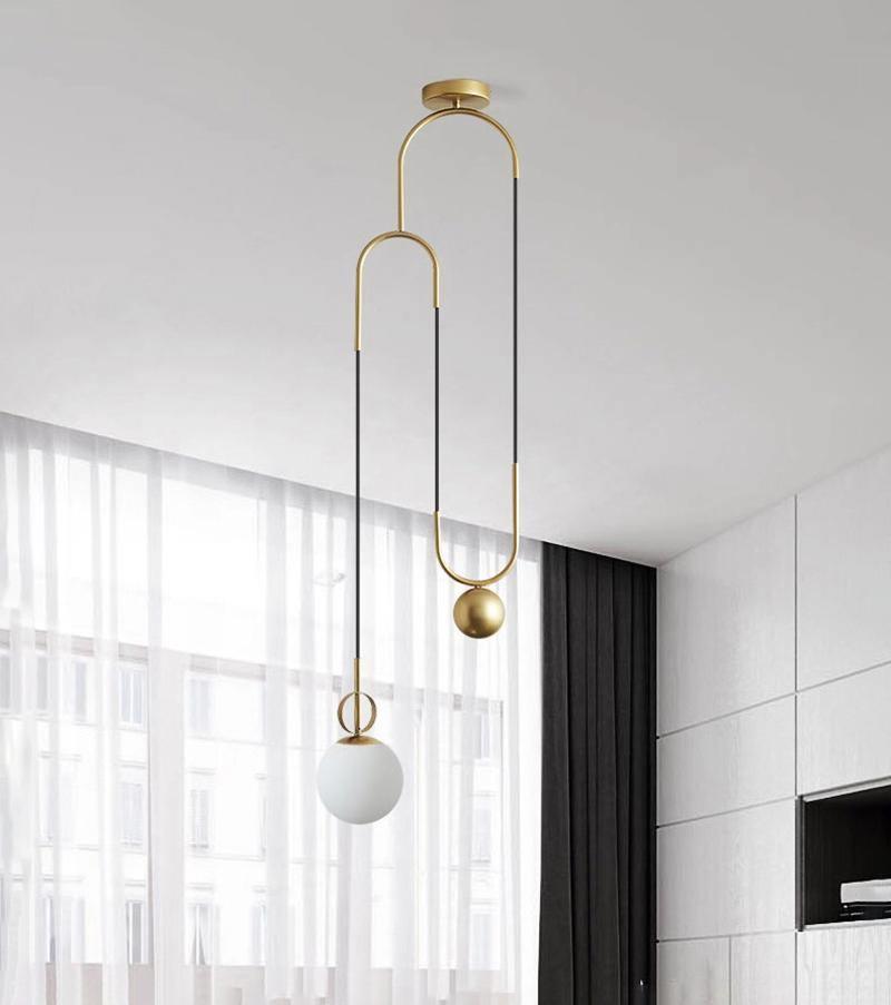 Glass Ball Pendant Lamp - Vakkerlight