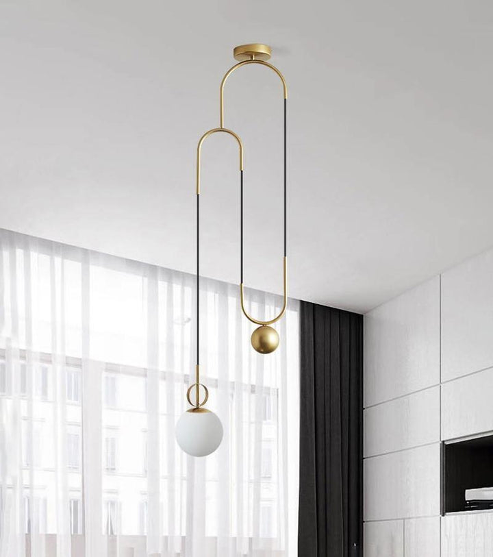 Glass Ball Pendant Lamp - Vakkerlight