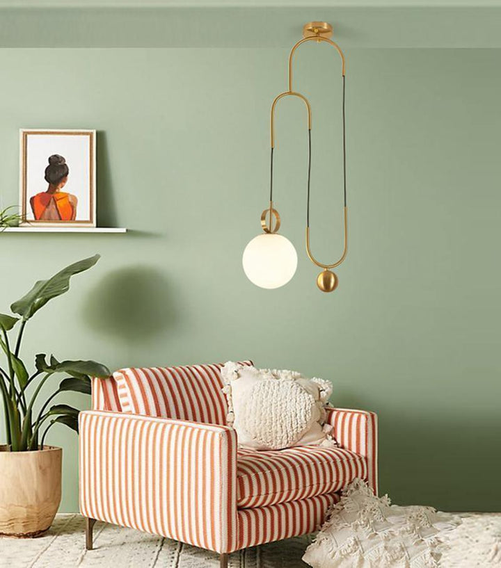 Glass Ball Pendant Lamp - Vakkerlight