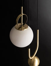 Glass Ball Pendant Lamp - Vakkerlight