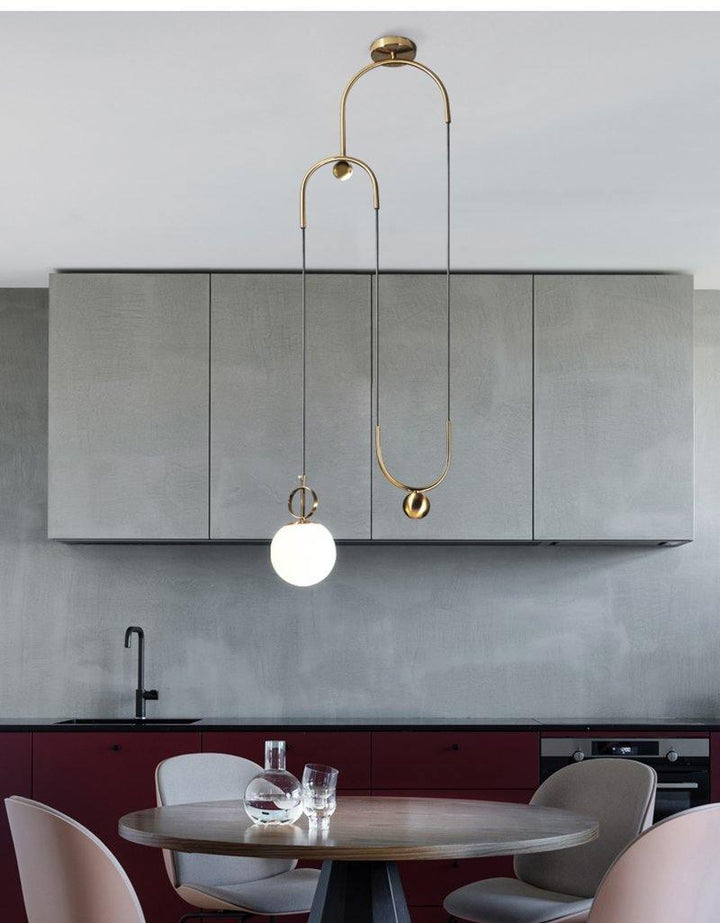 Glass Ball Pendant Lamp - Vakkerlight