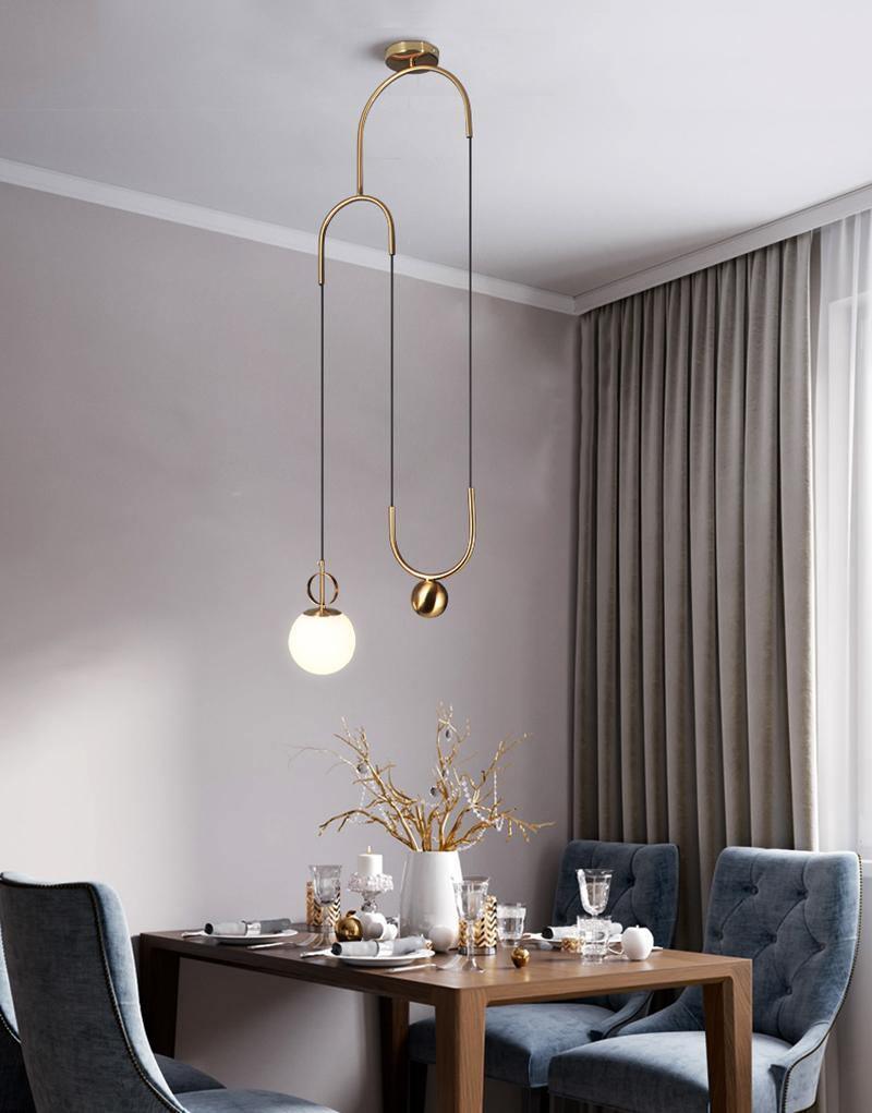 Glass Ball Pendant Lamp - Vakkerlight