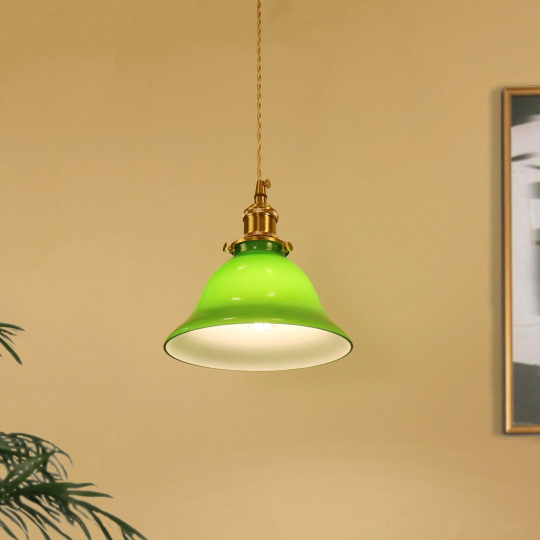 Green Bell Pendant Light - Vakkerlight
