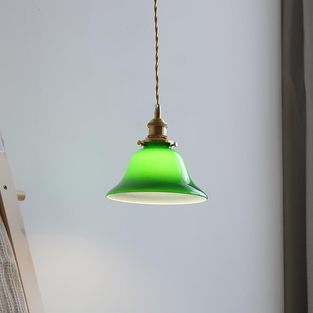 Green Bell Pendant Light - Vakkerlight