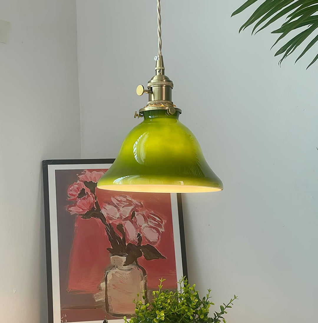 Green Bell Pendant Light - Vakkerlight