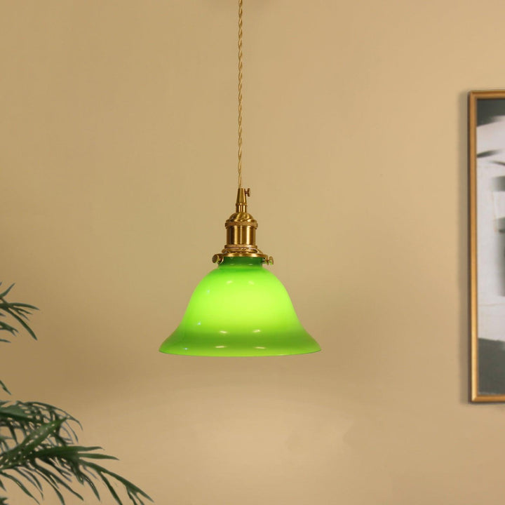 Green Bell Pendant Light - Vakkerlight