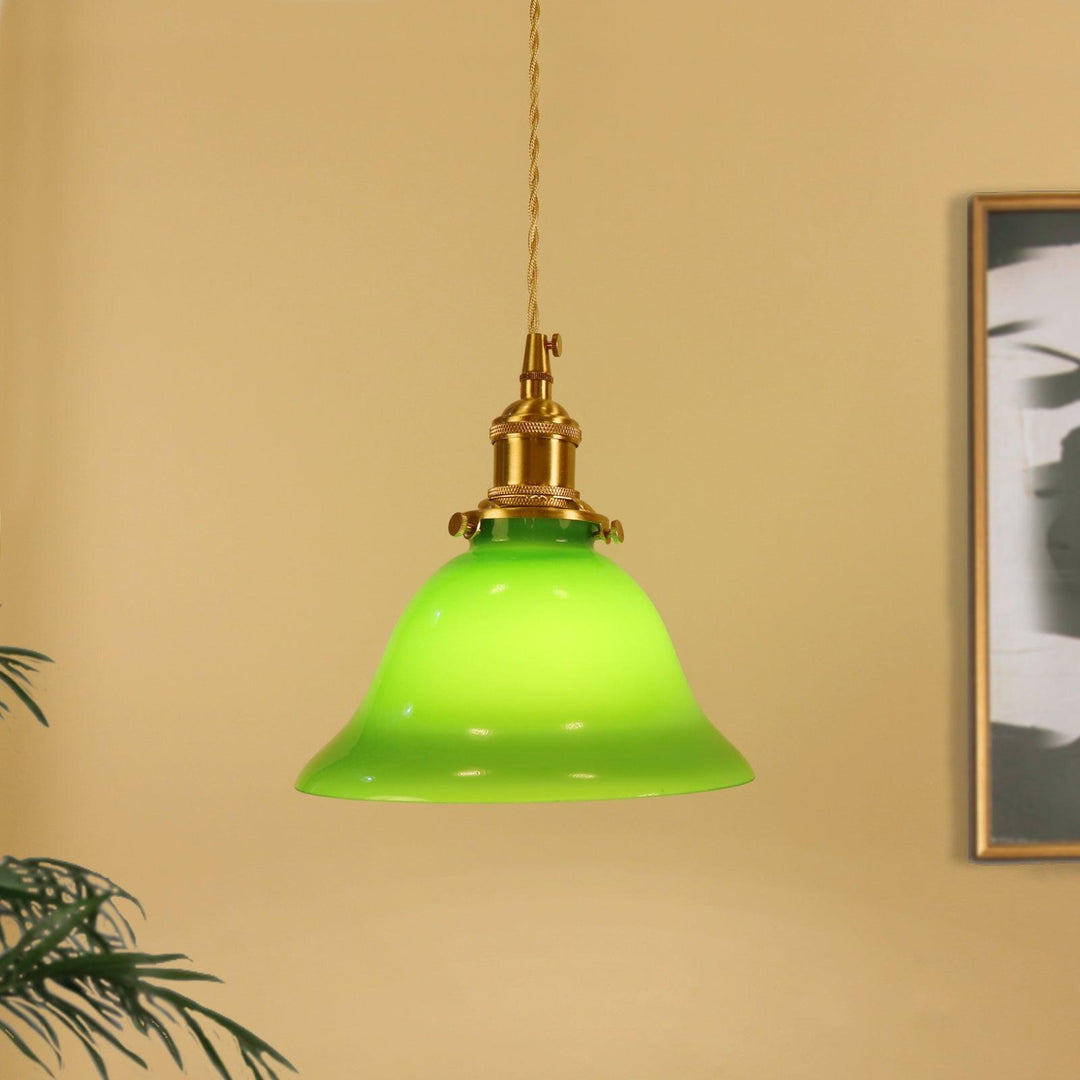 Green Bell Pendant Light - Vakkerlight