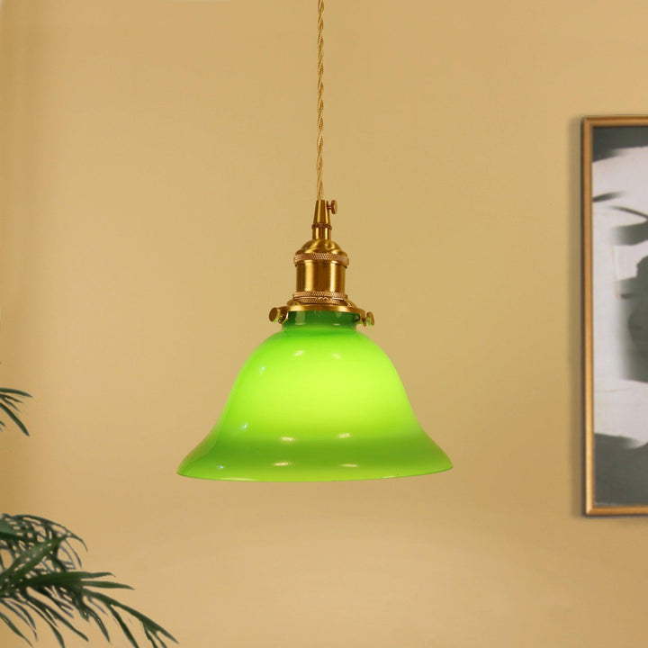 Green Bell Pendant Light - Vakkerlight